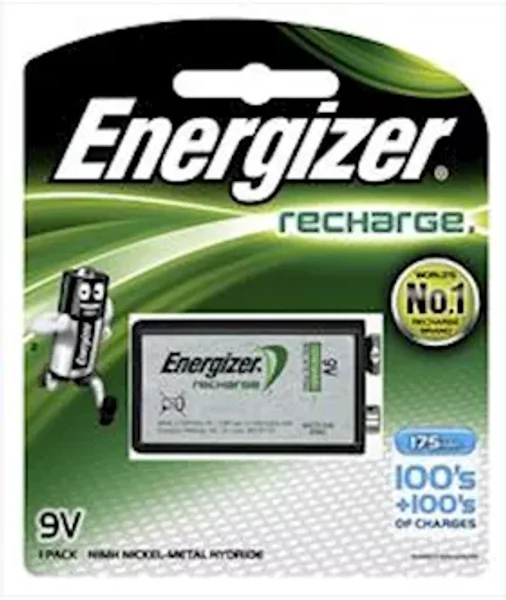 Energizer Rechargeable 9v 1pk — image 2 of 2