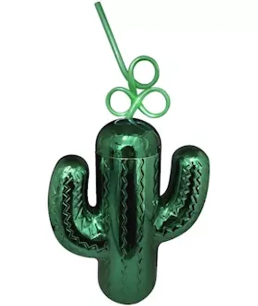 Cactus Drinking Cup - Metallic — image 2 of 2