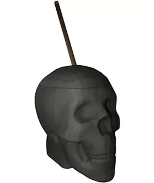 Skull Party Cup - Black — image 3 of 3