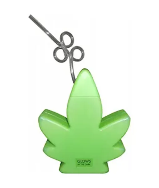 Pot Leaf Glow In The Dark Novelty Cup - Green - — image 2 of 2
