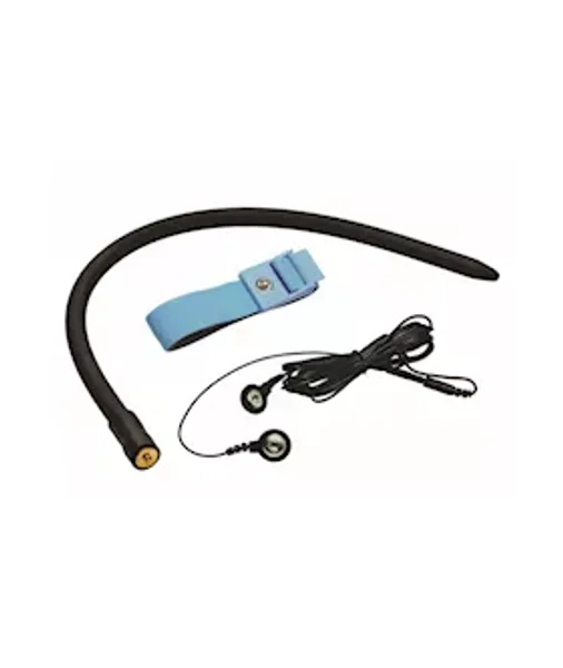 Amplifier Cock & Ball Strap With Penis Stim - Blue — image 5 of 8