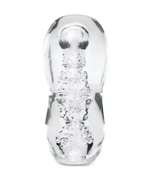 Zolo Gripz Dotted Stroker - Clear - 5.5 Inch — image 3 of 4