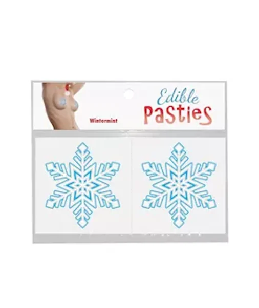 Edible Body Pasties - Wintermint Snowflakes — image 2 of 2