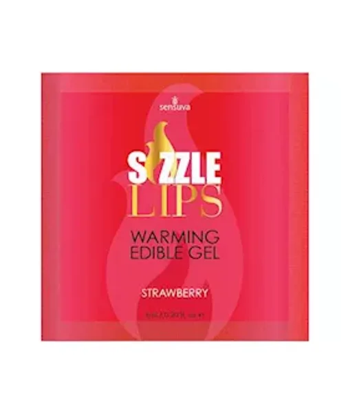 Sizzle Lips Warming Gel  - Strawberry  - Single — image 2 of 2