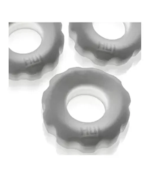 Super Huj - 3-Pack Cockrings - White Ice — image 10 of 12