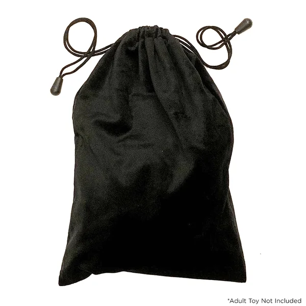 Adult Toy Pouch - Velvet Black — image 6 of 6
