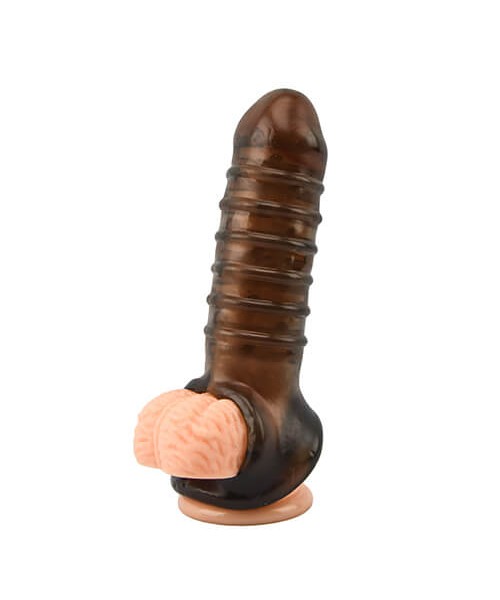 Loving Joy Boss Textured Penis Sleeve with Ball Loop