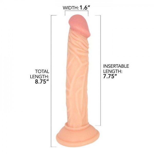 Best-Selling #1 Vibrating 8.5" Suction-Cup Dildo