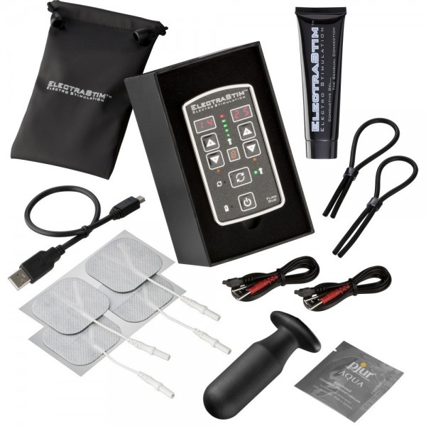 ElectraStim Flick Duo Stimulator Multi-Pack EM80-M Rechargeable Electrosex Set