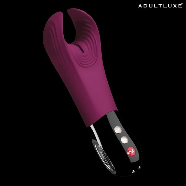 Fun Factory JEWELS MANTA Vibrating Penis Stroker & Couples Penis Toy - Garnet — image 6 of 6