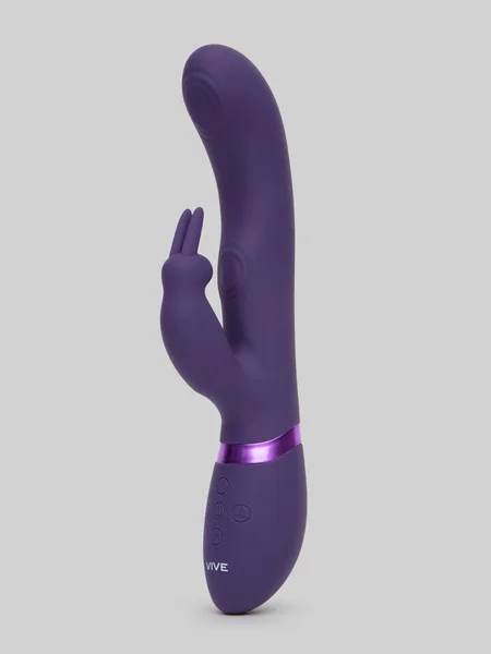 Vive MAY Rechargeable Pulsing Silicone Rabbit Vibrator — image 8 of 8