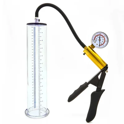 12 Inch Endurance Penis Pump Erection Enlargement System Silicone Precision Air Grip