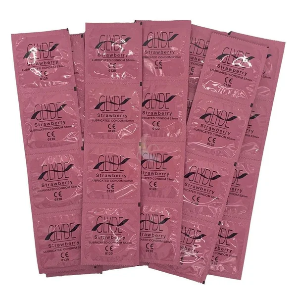 Strawberry Flavored Condoms by Glyde ???? — image 20 of 21