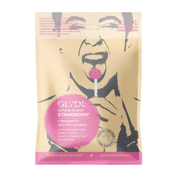 Strawberry Flavored Condoms by Glyde ???? — image 11 of 21