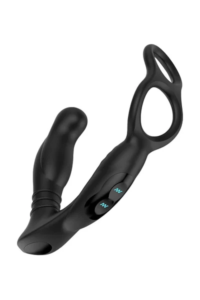 Nexus SIMUL8 Dual Motor Vibrating Prostate Massager with attached Cock Rings