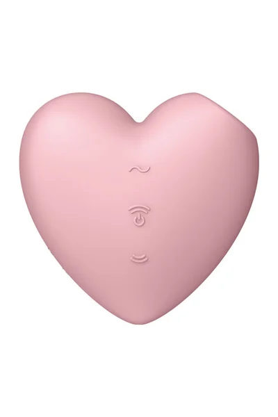 Satisfyer Cutie Heart Clitoral Stimulator with Air Pulse & Vibration — image 9 of 9