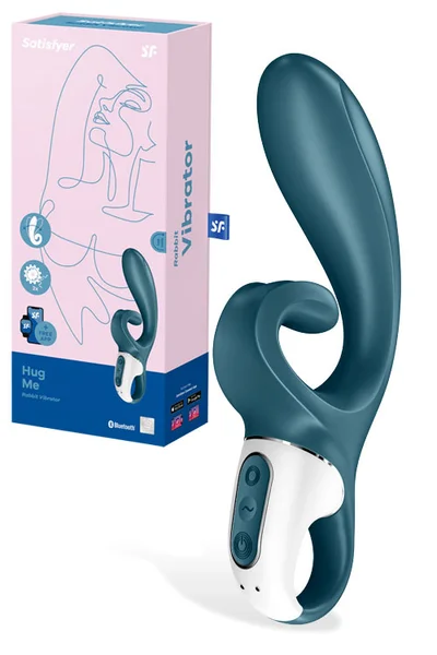 Satisfyer Hug Me Rabbit Vibrator with App Control — image 13 of 24