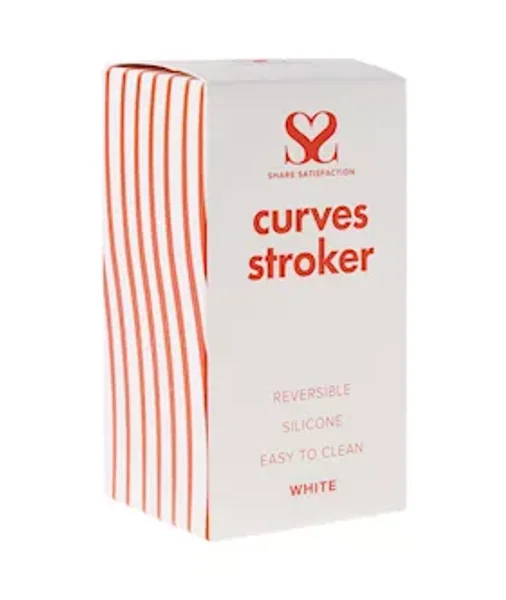 Share Satisfaction Reversible Curves Stroker - White - 4.1 Inch — image 5 of 6