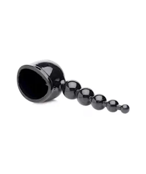Thunder Beads Anal Wand Attachment - Black - 8 Inch — image 8 of 10