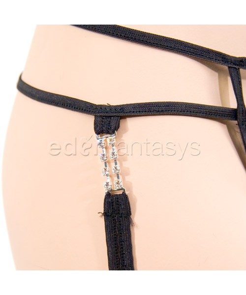 Rhinestone gartini set
