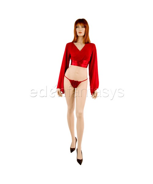 Satin wrap set