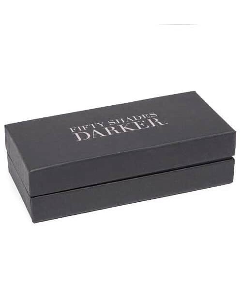 Fifty Shades Darker Something Darker Glass Butt Plug