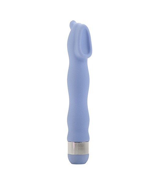 10 Function Waterproof Clitoral Hummer - Blue