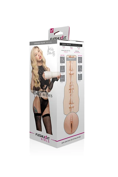 FleshLight Kenzie Reeves Cream Puff Masturbator — image 4 of 4