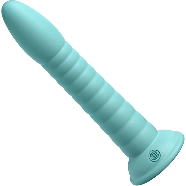 Dillio Platinum Wild Thing Silicone 7" Suction Cup Dildo - Teal — image 14 of 16