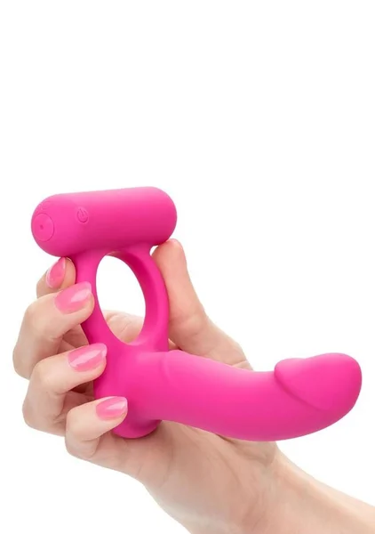 Silicone Rechargeable Double Diver Vibrating Cock Ring By CalExotics — image 22 of 25