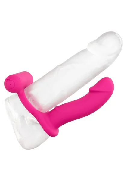 Silicone Rechargeable Double Diver Vibrating Cock Ring By CalExotics — image 21 of 25