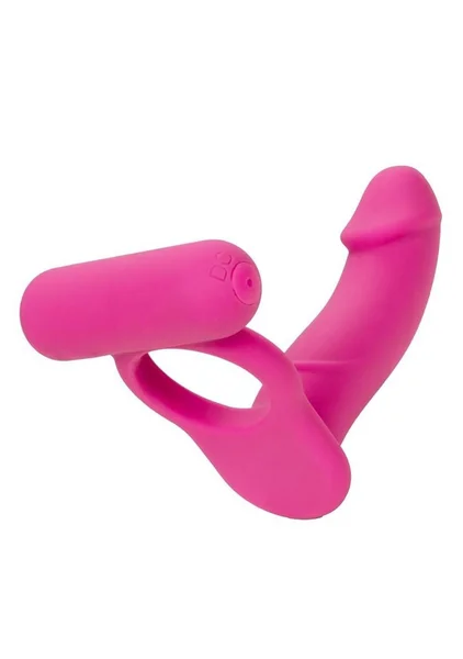 Silicone Rechargeable Double Diver Vibrating Cock Ring By CalExotics — image 20 of 25