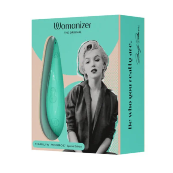 Womanizer Marilyn Monroe Special Edition Pleasure Air Clitoral Stimulator - Mint — image 22 of 25