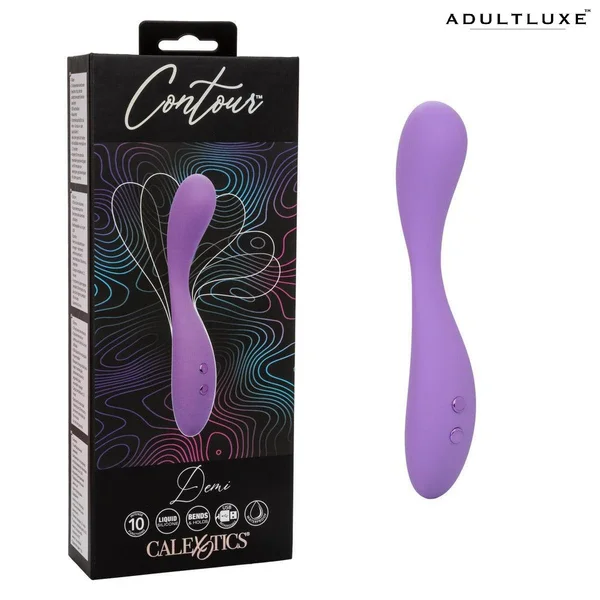 Contour Demi Silicone Waterproof Rechargeable G-Spot Vibrator By CalExotics — image 23 of 23