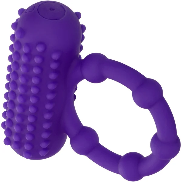 Silicone Rechargeable 5 Bead Maximus Vibrating Cock Ring By CalExotics — image 21 of 25
