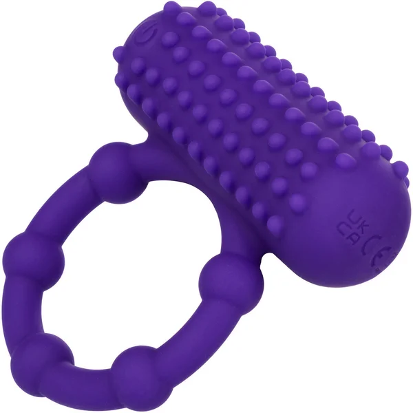 Silicone Rechargeable 5 Bead Maximus Vibrating Cock Ring By CalExotics — image 17 of 25