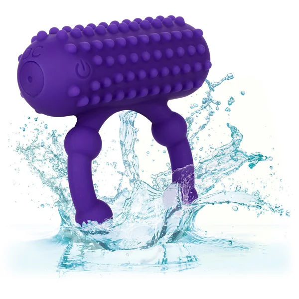 Silicone Rechargeable 5 Bead Maximus Vibrating Cock Ring By CalExotics — image 22 of 25