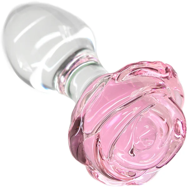 Pillow Talk Rosy Glass Anal Plug — image 10 of 14