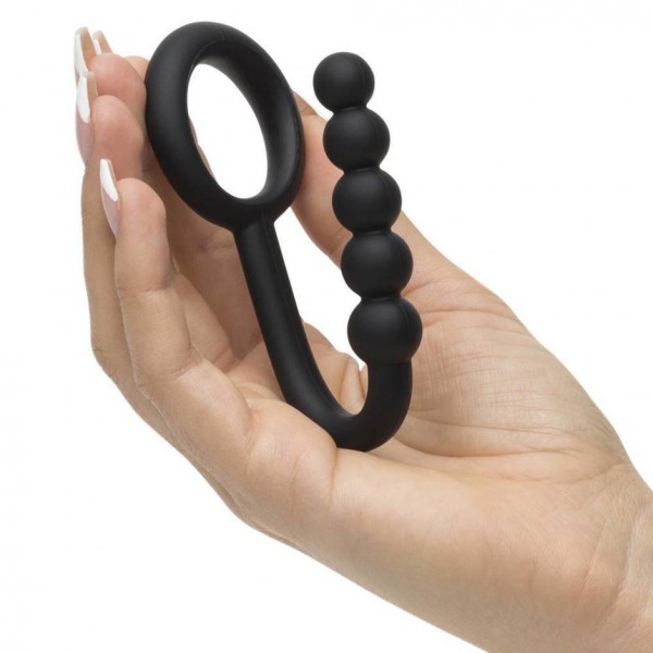Fetish Fantasy Elite Silicone Ball Cinch with Anal Beads