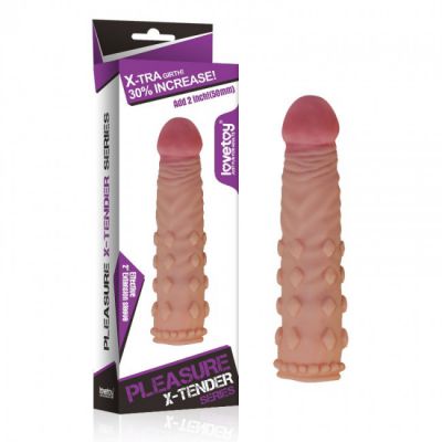 Pleasure X Tender 2 Inch Textured Penis Extender