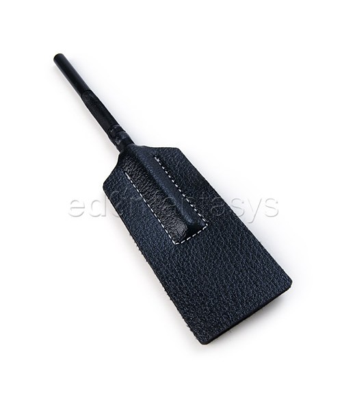 Crop top black split slapper