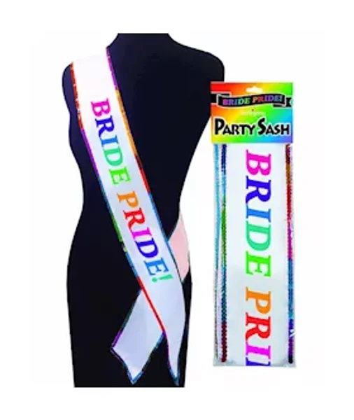 Bride Pride Party Sash — image 3 of 3