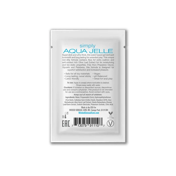 Wicked Simply Aqua Jelle Packettes - 144ct — image 4 of 4