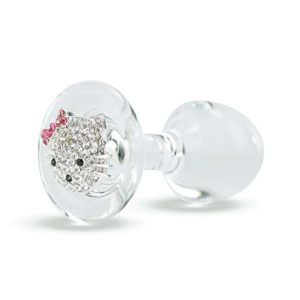 Crystal Delights Kitty Plug - Clear — image 3 of 5