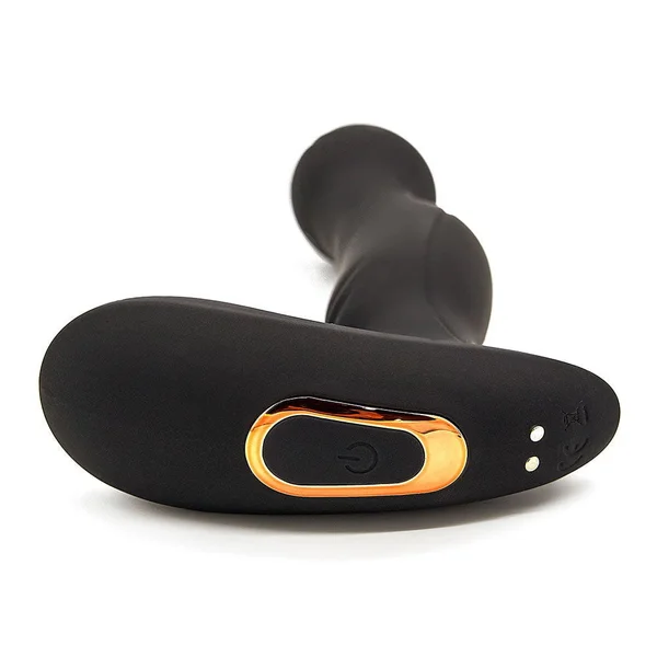Remote Controlled Rotating & Vibrating Silicone Prostate Vibrator for Men — image 3 of 9