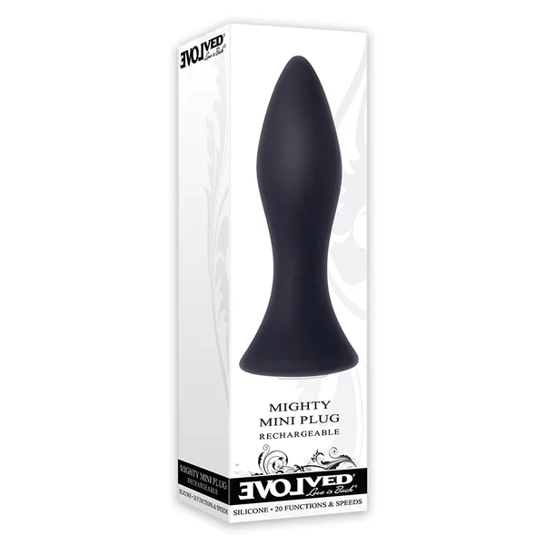 Mighty 3.5" Mini Rechargeable 20 Speed Silicone Anal Plug — image 5 of 5