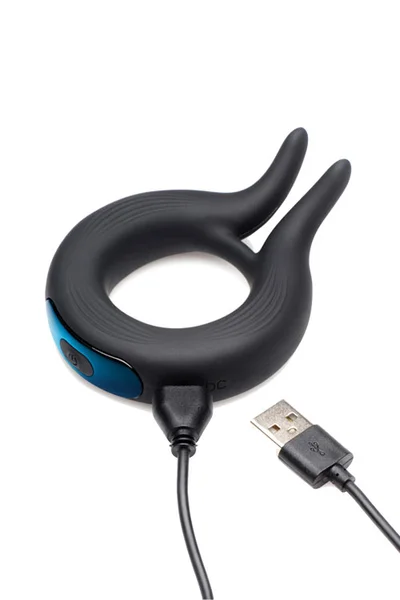 Trinity 4 Men 10X Cock Viper - 3.7" Dual Stim Silicone Cock Ring — image 12 of 12