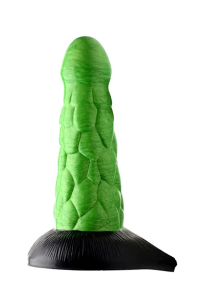 Creature Cocks Radioactive Reptile - 7.5" Thick Scaly Silicone Dildo — image 8 of 10