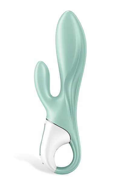 Satisfyer Air Pump Bunny 5 8" Inflatable Rabbit Vibrator with App Control — image 11 of 14