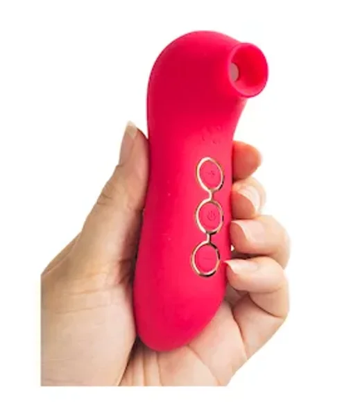 Share Satisfaction Coco Suction Vibrator - Ruby — image 9 of 16